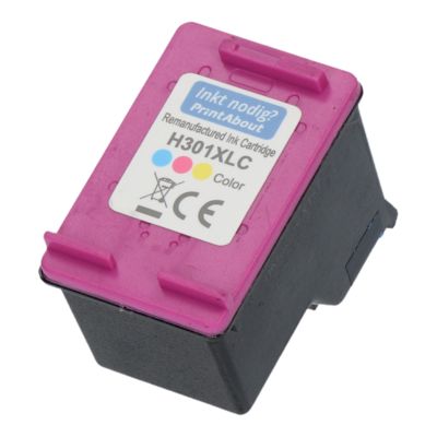 Cartuccia compatibile HP 301XL (CH564EE) - 3 colori Alta capacità