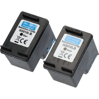 Cartuccia compatibile HP 301XL (D8J45AE) - 2x nero ad alta capacità Multipack