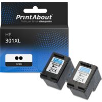 Cartuccia compatibile HP 301XL (D8J45AE) - 2x nero ad alta capacità Multipack