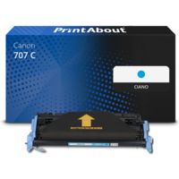 Toner compatibile Canon 707 C - Ciano
