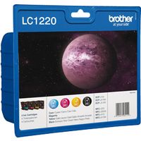 Cartuccia stampante Brother LC-1220VALBP - 4 colori Multipack