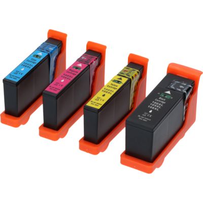 Cartuccia compatibile Lexmark 100XL (14N1068E) - 4 colori Alta capacità Multipack