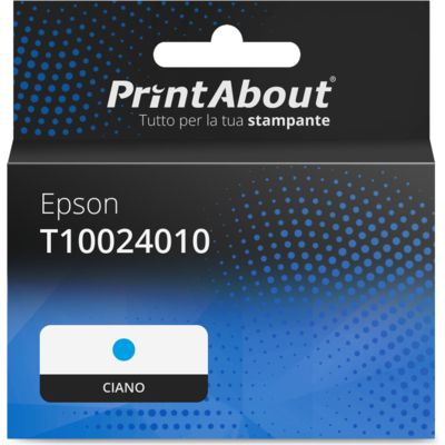 Cartuccia compatibile Epson T10024010 - Ciano