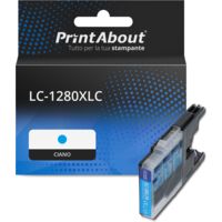Cartuccia compatibile Brother LC-1280XLC - Ciano Alta capacità