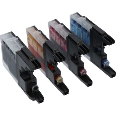 Cartuccia compatibile Brother LC-1280XLVALBP - 4 colori Alta capacità Multipack
