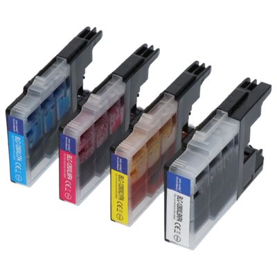 Cartuccia compatibile Brother LC-1280XLVALBP - 4 colori Alta capacità Multipack