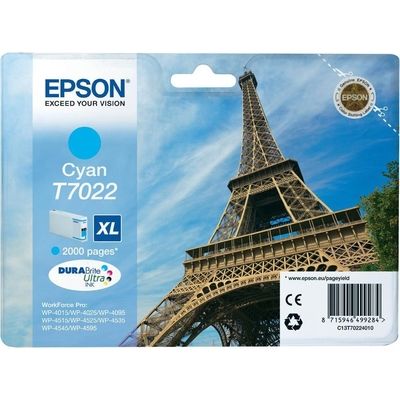 Cartuccia Epson T7022 (C13T70224010) - Ciano