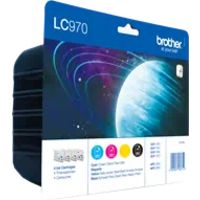 Cartuccia stampante Brother LC-970VALBP - 4 colori Multipack