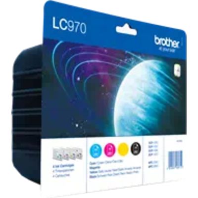 Cartuccia stampante Brother LC-970VALBP - 4 colori Multipack