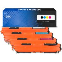 Toner compatibile HP 126A (CE310A) - 4 colori Multipack