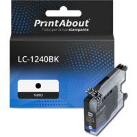Cartuccia compatibile Brother LC-1240BK - Nero