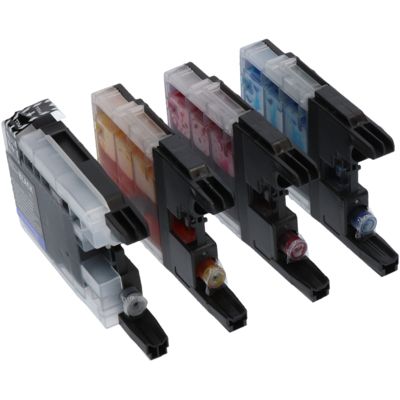Cartuccia compatibile Brother LC-1240VALBP - 4 colori Multipack