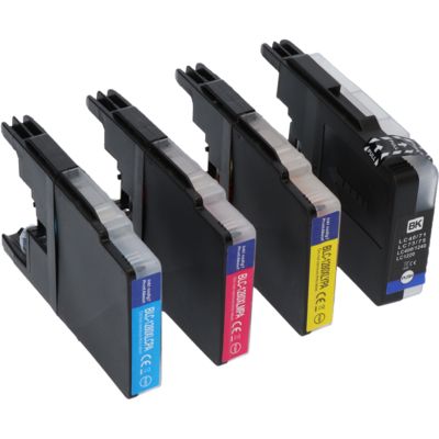 Cartuccia compatibile Brother LC-1240VALBP - 4 colori Multipack
