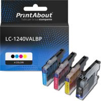 Cartuccia compatibile Brother LC-1240VALBP - 4 colori Multipack