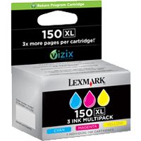 Cartuccia stampante Lexmark 14N1807E (150XL) - 3 colori Alta capacità Multipack