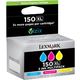 Cartuccia stampante Lexmark 14N1807E (150XL) - 3 colori Alta capacità Multipack
