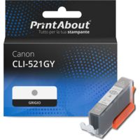 Cartuccia compatibile Canon CLI-521GY - Grigio