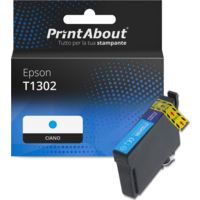 Cartuccia compatibile Epson T1302 - Ciano Alta capacità