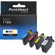 Cartuccia compatibile Epson T1306 - 4 colori Alta capacità Multipack