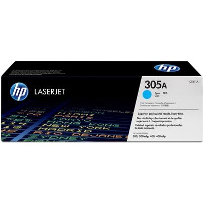 Toner HP 305A (CE411A) - Ciano