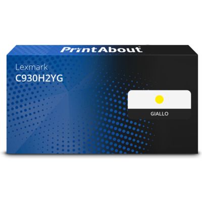 Toner compatibile Lexmark C930H2YG - Giallo Alta capacità