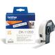 Etichetta Brother DK-11203 - Nero su bianco (17 mm x 87 mm)