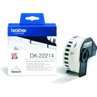 Etichetta Brother DK-22214 - Nero su bianco (12 mm)