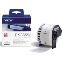 Etichetta Brother DK-22223 - Nero su bianco (50 mm)