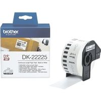 Etichetta Brother DK-22225 - Nero su bianco (38 mm)