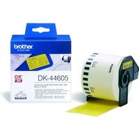 Etichetta Brother DK-44605 - Nero su giallo (62 mm)