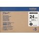 Nastro Brother HG-251v5 - Nero su bianco (24 mm x 24 mm)