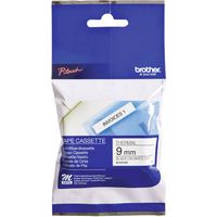 Nastro Brother M-K221 - Nero su bianco (9 mm)