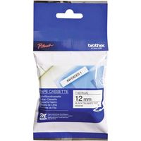 Nastro Brother M-K231 - Nero su bianco (12 mm)