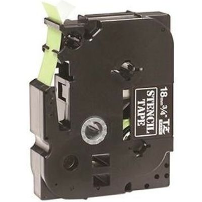 Nastro Brother STe-141 - Nero su trasparente (18 mm)