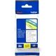 Nastro Brother TZe-145 - Bianco su trasparente (18 mm)