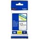 Nastro Brother TZe-M31 - Nero su trasparente (12 mm)
