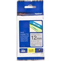 Nastro Brother TZe-M931 - Nero su metallico (12 mm)