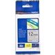 Nastro Brother TZe-M931 - Nero su metallico (12 mm)