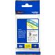 Nastro Brother TZe-221 - Nero su bianco (9 mm)