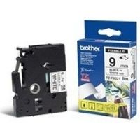 Nastro Brother TZe-FX221 - Nero su bianco (9 mm)