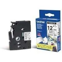 Nastro Brother TZe-FX231 - Nero su bianco (12 mm)