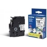 Nastro Brother TZe-FX241 - Nero su bianco (18 mm)