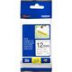Nastro Brother TZe-S131 - Nero su trasparente (12 mm)