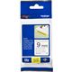 Nastro Brother TZe-S221 - Nero su bianco (9 mm)