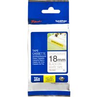 Nastro Brother TZe-S241 - Nero su bianco (18 mm)