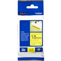 Nastro Brother TZe-S641 - Nero su giallo (18 mm)