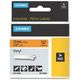 Nastro Dymo 18435 (S0718490) - Nero su arancione (12 mm)
