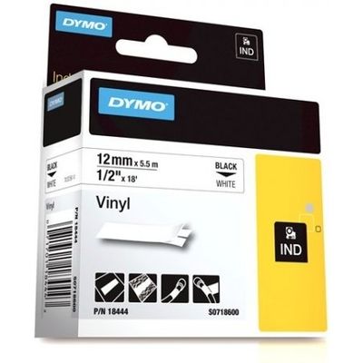 Nastro Dymo 18444 (S0718600) - Nero su bianco (12 mm)