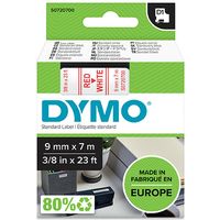 Nastro Dymo 40915 (S0720700) - Rosso su bianco (9 mm)