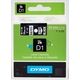 Nastro Dymo 53721 (S0721010) - Bianco su nero (24 mm x 24 mm)